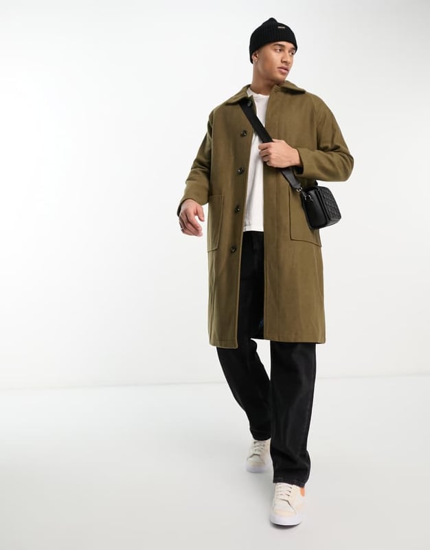 Jackets & Coats by Original Penguin Throw on, go out Spread collar Button placket Side pockets Regular fitSold By: Asos