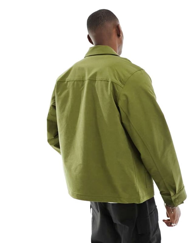 The North Face M66 woven jacket in olive-Green Jackets & Coats by The North Face Introducing: your new fave jacket Spread collar Zip fastening Zip-side pockets Logo embroidery detail Press-stud cuffs Regular fitSold By: Asos