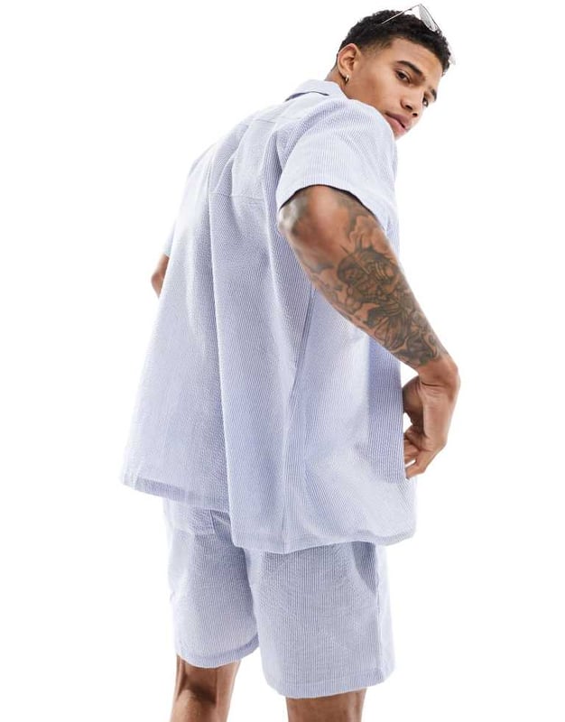 Shorts by South Beach Part of a co-ord set Shirt sold separately Regular rise Drawstring waistband Functional pockets Regular fitSold By: Asos