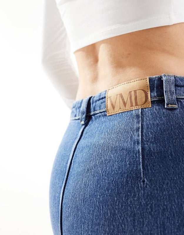 Skirts by Vero Moda Tall Lower-half looks High rise Belt loops Side pockets Front split Slim fitSold By: Asos