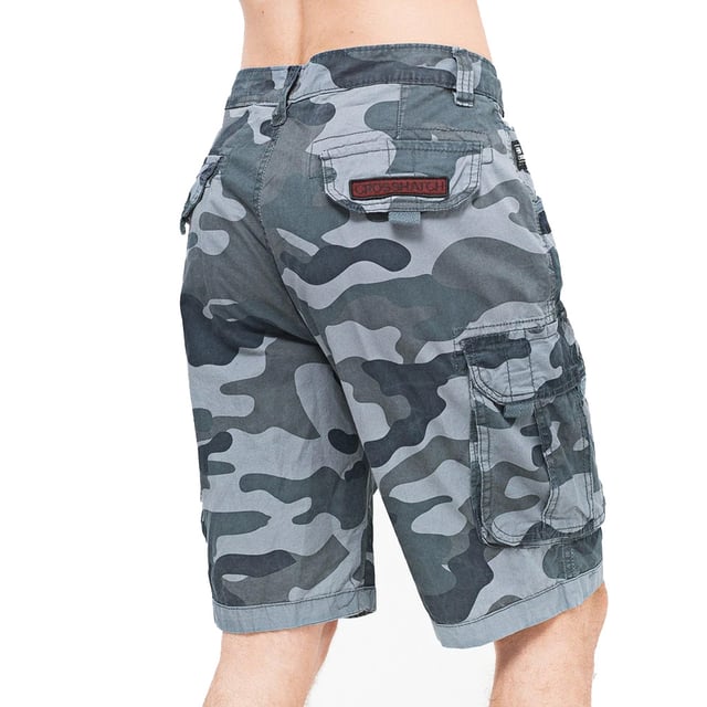 Crosshatch Navy Camo Cargo Shorts Crosshatch Stone Camo Watchford