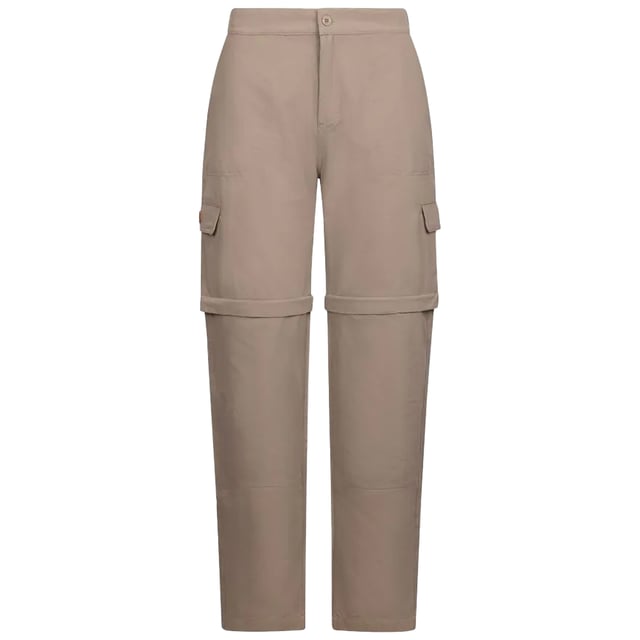 95% Polyamide, 5% Elastane. Design: Plain. Fastening: Button, Zip Fly. Fabric Technology: Durable, Flexible. Back Elasticated, Knee Darts, Zip-off Legs. Pockets: 2 Side Pockets, 2 Thigh Pockets, Flap Closure. Fit: Slim Leg.