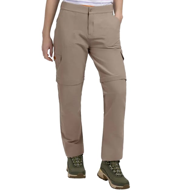 95% Polyamide, 5% Elastane. Design: Plain. Fastening: Button, Zip Fly. Fabric Technology: Durable, Flexible. Back Elasticated, Knee Darts, Zip-off Legs. Pockets: 2 Side Pockets, 2 Thigh Pockets, Flap Closure. Fit: Slim Leg.