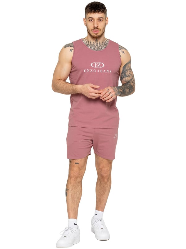 The Enzo Men's Gym Shorts are designed for performance and comfort. Featuring a regular fit, these shorts provide ease of movement while maintaining a stylish look. Made from stretch material with Lycra fabric, they offer flexibility and durability for intense workouts or casual wear. The Enzo Jeans printing on the right thigh adds a bold, athletic touch. Perfect for activewear, these shorts are ideal for the gym, running, or everyday training.(655)