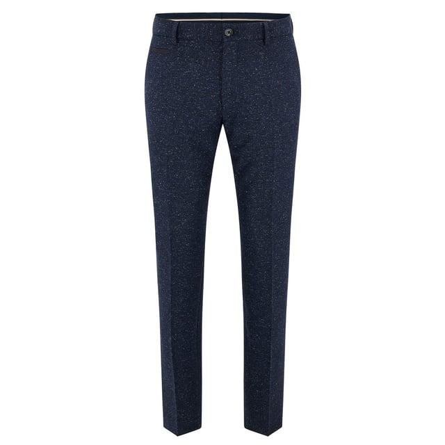 BOSS BLACK HERITAGE - Our sophisticated all time classics: Explore highest quality fabrics and perfectly tailored timeless fits - SLIM-FIT TROUSERS - SLIM-FIT HERITAGE TROUSERS WITH WELT POCKETS - Wool blend