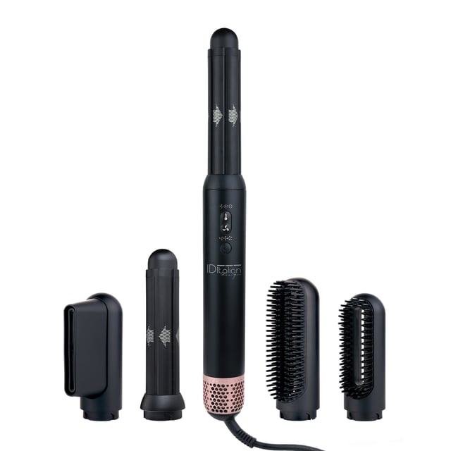 El Secador profesional Multistyler 5 in 1 es la herramienta de belleza definitiva para el cuidado y estilo del cabello, diseñada para adaptarse a las necesidades de cualquier tipo de cabello y estilo. Equipado con un potente motor profesional de 110.000 rpm, garantiza un rendimiento excepcional y una larga durabilidad. Su gran potencia asegura un secado rápido y eficiente, mientras que sus cinco cabezales intercambiables permiten una versatilidad inigualable: desde un secado tradicional hasta el alisado perfecto o rizos definidos, todo con un solo aparato.

Una de sus innovaciones más destacadas es la tecnología Ai-Sensor, que detecta automáticamente el cabezal colocado y ajusta la temperatura y velocidad del aire de manera inteligente. Esto asegura un cuidado personalizado para el cabello, evitando daños por temperaturas inadecuadas y optimizando cada función. Además, su sistema "Hair Scalp Over Heat Protection" protege el cuero cabelludo del sobrecalentamiento, brindando una experiencia segura y confortable incluso durante el uso prolongado.

El secador multistyler ofrece tres velocidades de aire, alcanzando hasta 30m/s, y un flujo de aire máximo de 1,2 m3/min, lo que permite un secado rápido y eficiente. También cuenta con tres niveles de temperatura ajustables según el cabezal: de 60º a 100ºC para los cabezales de secado y rizado, y de 160º a 200ºC para el cabezal cepillo alisador. Esta adaptación de temperaturas según el cabezal garantiza resultados impecables sin comprometer la salud del cabello.

*Existe la posibilidad de adquirir por separado el cabezal plancha alisadora rizadora con aire, que cuenta con tecnología "HairCare". Este cabezal incorpora placas con recubrimiento cerámico que distribuyen la temperatura de manera uniforme y permiten un deslizamiento óptimo del cabello. Al liberar aire, esta plancha fija el peinado en menos tiempo, reduciendo la exposición del cabello a altas temperaturas y brindando un cuidado máximo. * Nota: El accesorio cabezal de plancha alisadora rizadora se vende por separado.

• Motor profesional y larga duración
• Alto rendimiento: 110.000rpm.
• Gran potencia.
• Tecnología Ai-sensor: Sensor automático Inteligente de detección de cabezales que auto regula temperatura y velocidad del aire según en función del útil colocado.
• Tecnología “Hair Scalp Over Heat Protection”: protección del cuero cabelludo contra el sobrecalentamiento.
• Incluye 5 cabezales: secador, boquilla secador, cepillo secador, cepillo alisador y dos rizadores efecto coanda.
Caudal máximo de aire: ≧ de 1,2m3/min
• Selector de 3 velocidades. 17m/s, 24m/s y 30m/s.
• Selector de 3 temperaturas.
• Rango de temperaturas como secador y rizador: 60º, 80º y 100ºC.
• Rango de temperaturas como cepillo alisador: 160º, 180º y 200ºC.
• Bajo nivel de ruido: ≤80
• Larga vida útil.
• Longitud del cable: 2m.
• Voltaje. 220V.
• Frecuencia: 60Hz.
• Potencia: 1200W (como secador), 112W (como cepillo), 75W (como plancha).
