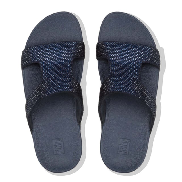 Women's Fit Flop Marli Sliders in Navy