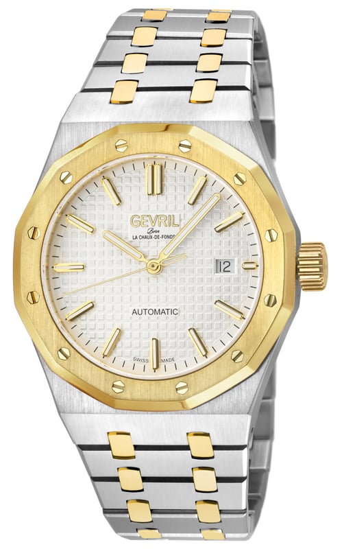 Gevril 49403B Men's Gotham Swiss Made Automatic, Sellita SW200-1
