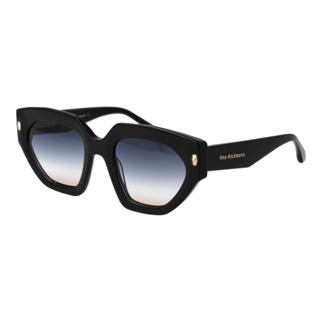 Lunettes De Soleil ANA HICKMANN AH9377 - Noir/bleu Dégradé - Calibre 54 - UV400