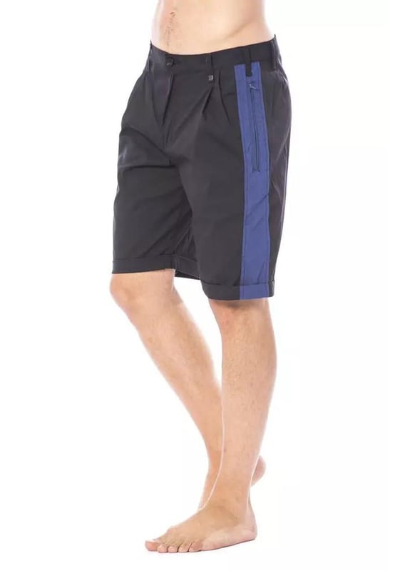 Casual shorts
  Made from high
  quality cotton
  Comfortable and durable
  Versatile addition to any wardrobe
  Sophisticated black color
  Perfect for casual outings and everyday wear
Material: 81% Cotton 15% Polyamide 4% Elastane