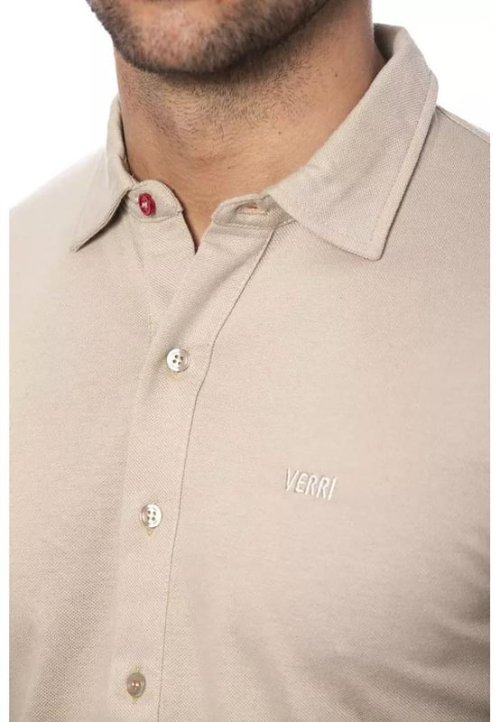 Beige Cotton Shirt
  Regular fit
  Made from Quality cotton
  Comfortable and breathable
  Classic design
  Versatile neutral beige color
  Can be dressed up or down
  Timeless addition to any stylish mans collection
Material: 100% Cotton