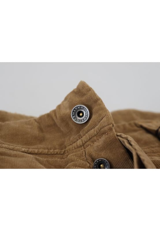 Brand: ERMANNO SCERVINO
  Style: Cargo Pants
  Color: Brown
  Material: 97% Cotton 3% Elastane
  Made in Italy
  Logo details