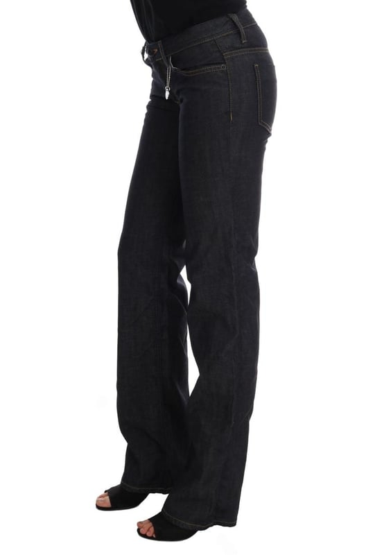 Brand: CoSTUME NATIONAL CNC
  Condition: Brand new with tags
  Fit: Classic straight fit
  Color: Dark blue
  Material: 100% Cotton
  Fly: Zipper and button
  Logo details