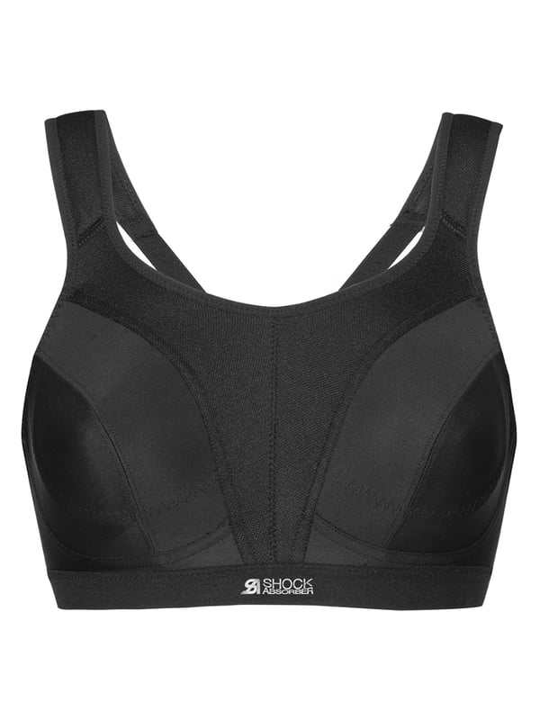 Are you looking for the perfect supportive sports bra that provides maximum comfort? Look no further than Shock Absorber's D+ Max Support sports bra. Crafted from moisture-wicking, breathable, high performance fabrics that are designed to keep you dry, this sports bra is perfect for any active lifestyle. Say goodbye to chafing with soft, non-wired cups and non-rub, padded hook and eye. Enjoy the height of comfort with adjustable, padded shoulder straps and a soft wide underband. The strong centre front lining provides additional support so that you can focus on pushing yourself to new heights! Whether you&rsquo;re running or stretching your athletic limits, the Shock Absorber D+ Max Support sports bra will be your go-to for comfort and support.

Wireless
Non-padded cups
Moisture-wicking fabric
Soft underband
Highly supportive
Adjustable shoulder straps
Padded hook and eye closure
Centre front lining adds additional anchorage and support
Country of origin: Indonesia
Composition: 57% Polyamide | 39% Polyester | 4% Elastane
Listed in UK sizes