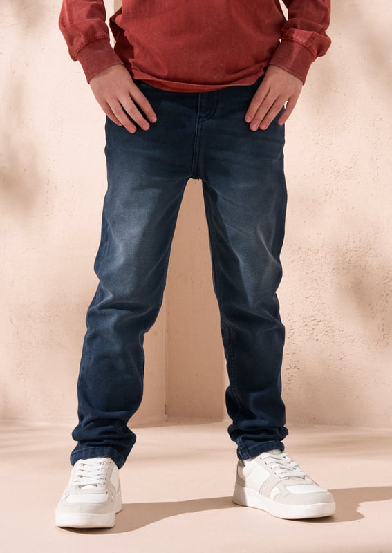 A style staple. these signature jeans from Angel & Rocket in grey are perfect for the weekend. Crafted from a stretch cotton blend and cut to a straight-leg featuring pocket detailing. belt loops. a button and zip fastening. A wardrobe must have!.
