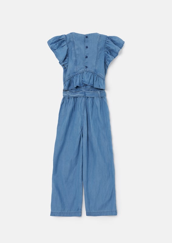 Does it come in adult sizes? Designed in super soft  . this jumpsuit is perfect for parties and off-duty days. Featuring a pretty ruffle sleeve. back opening and tie waist. it's as versatile as jeans!.