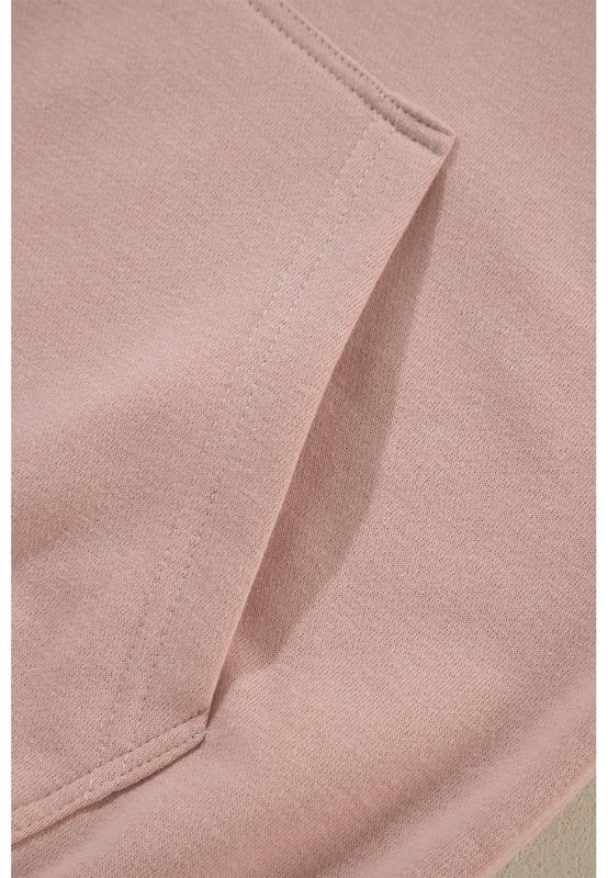 Fucsia Color Sólido  
Detalles de Tachuelas  
Manga Raglán  
Sudadera con Bolsillo  
Práctico Bolsillo Tipo Canguro  
Materiales de Calidad para Comodidad y Durabilidad  
Disponible en Varias Tallas