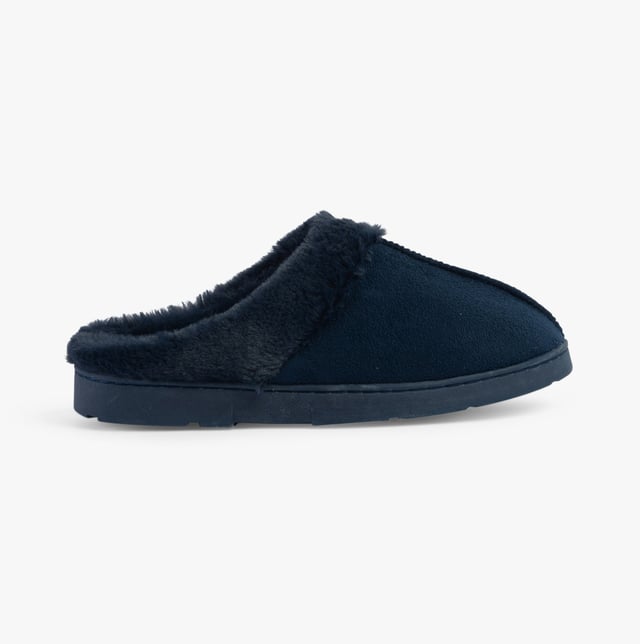 Dr Keller Dr Keller JUSTINE Womens Slippers Navy Upper Material: TextileLining Material: TextileSole Material: RubberClosure/Fastening: Slip-OnFeatures: Comfort,LightweightToe Shape: RoundShoe Width: RegularItem Weight: 0.45 KGHeel Height: Flat (Under 2.5cm)Slipper Style: MuleGift Boxed: NoProduct Code: B1116NVY