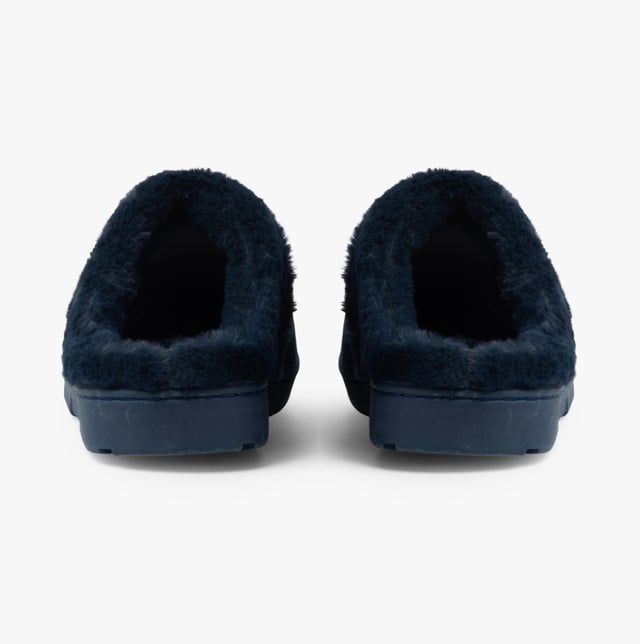 Dr Keller Dr Keller JUSTINE Womens Slippers Navy Upper Material: TextileLining Material: TextileSole Material: RubberClosure/Fastening: Slip-OnFeatures: Comfort,LightweightToe Shape: RoundShoe Width: RegularItem Weight: 0.45 KGHeel Height: Flat (Under 2.5cm)Slipper Style: MuleGift Boxed: NoProduct Code: B1116NVY