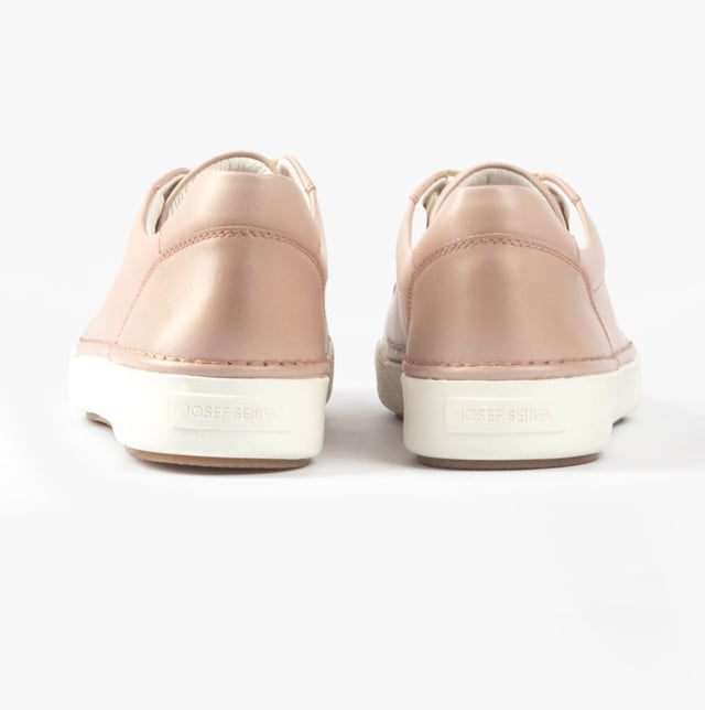Josef Seibel Josef Seibel CLAIRE 01 Womens Trainers Mattrosa Upper Material: LeatherLining Material: Leather/TextileSole Material: TPRClosure/Fastening: Lace-UpFeatures: Comfort,BreathableToe Shape: RoundShoe Width: RegularItem Weight: 0 KGHeel Height: Low (2.5-4.9cm)Shoe Shaft Height: Low TopTrainer Style: CasualProduct Code: 69901-133063