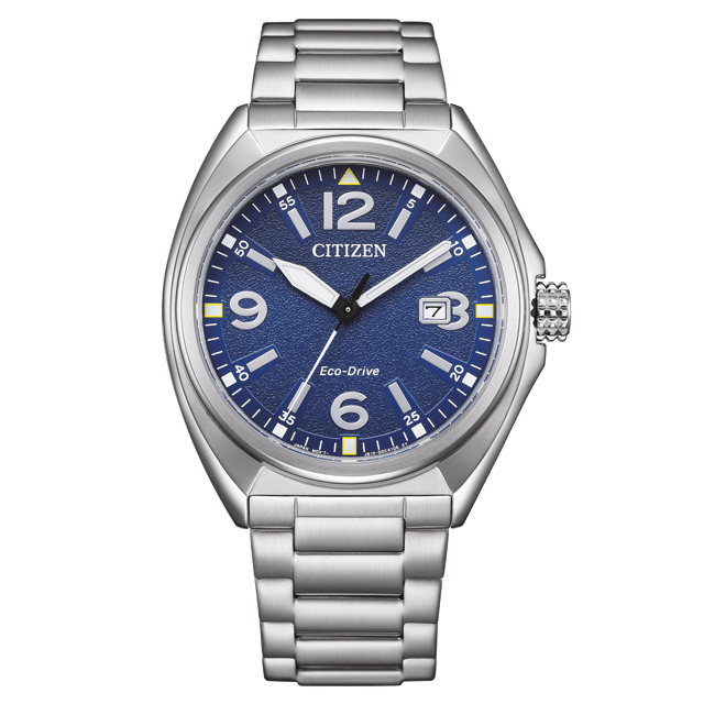 This Citizen  Analogue Watch for Men is the perfect timepiece to wear or to gift. It's Silver 40 mm Round case combined with the comfortable Silver Stainless steel watch band will ensure you enjoy this stunning timepiece without any compromise. Operated by a high quality Eco-Drive movement and water resistant to 10 bars, your watch will keep ticking.