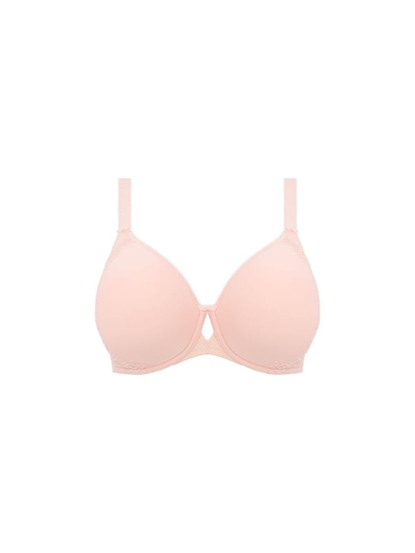 Elomi Charley Underwired Moulded Spacer Bra. With lightweight, breathable fabric, a seamless cup and bandless frame. Product is made of 40% Nylon/Polyamide, 26% Elastane, 34% Polyester and is hand-wash only.