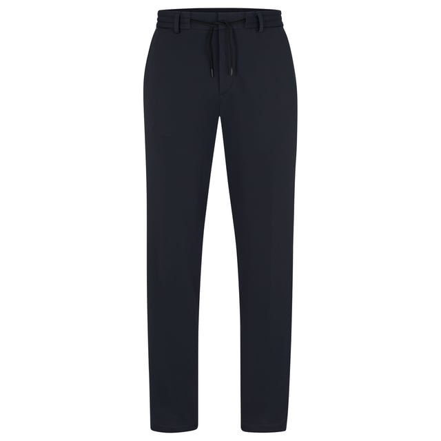 BOSS BLACK PERFORMANCE - Modern fits combined with innovative fabrics for a dynamic lifestyle - BOSS BLACK DRESSLETIC - Ultimate stretch styles for a dynamic lifestyle- SLIM-FIT TROUSERS - SLIM-FIT PERFORMANCE TROUSERS WITH REVERSIBLE DRAWSTRING- fabric composition: synthetic fiber - italian jersey - Fourwaystrech-high stretch style for the best wearing comfort -Wrinkle Free-Wrinkle-free fabric for a non-stop perfect look - Washable-Washable style for easy care handling
