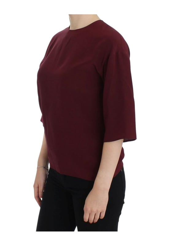 Brand new Dolce & Gabbana Enchanted Sicily Silk Blouse
  100% silk material
  3/4 sleeve design
  Button opening in the back
  Made in Italy
  Logo details
  Comes with original tags hanger and store bags