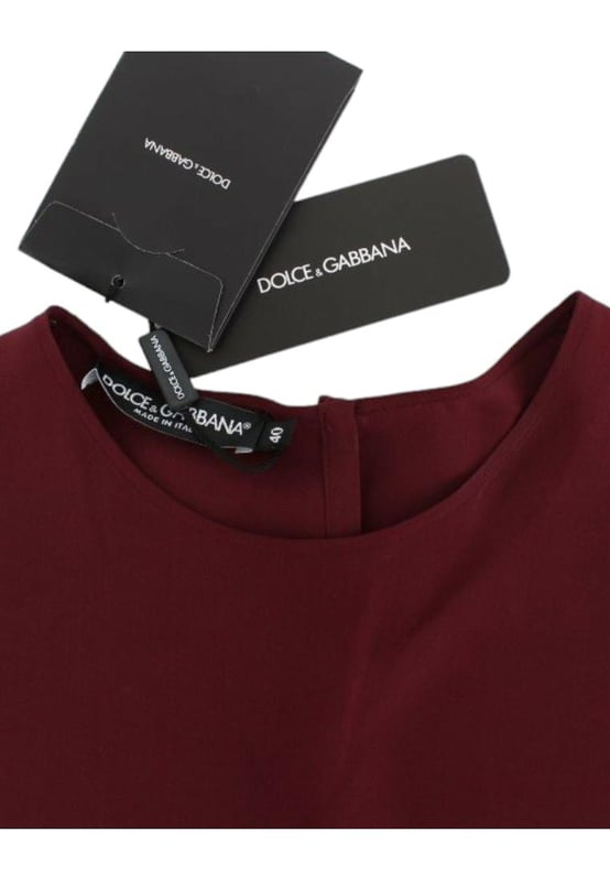 Brand new Dolce & Gabbana Enchanted Sicily Silk Blouse
  100% silk material
  3/4 sleeve design
  Button opening in the back
  Made in Italy
  Logo details
  Comes with original tags hanger and store bags