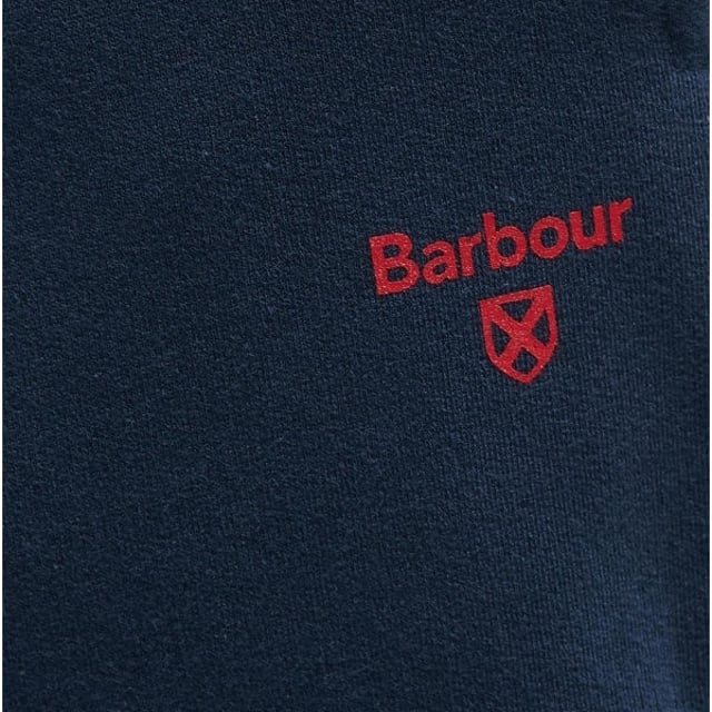 Barbour Barbour JAKE Mens Lounge Joggers Navy

 Upper Material: 100% Cotton

Closure/Fastening: Pull-On

Features: Comfort,Lightweight

Toe Shape: Round

Item Weight: 0.5 KG

Clothing Fit: Regular

Heel Height: None

Single Or Multi Pack?: Single

Gift Boxed: No

Material Composition: 100% Cotton

Clothing Features: Elasticated Waistband on Trousers with Barbour Logo | Two Side Seam Pockets | Rib Detailed Bottom Cuffs
Product Code: MNW0022NY91