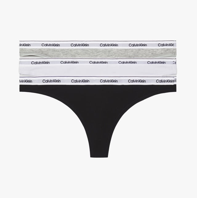 Calvin Klein Calvin Klein MODERN LOGO 3 Pack Thongs Womens Multicolouredl&gt;
Closure/Fastening: Pull-On
Item Weight: 0.11 KG
Clothing Fit: Regular
Single Or Multi Pack?: 3 Pack
Gift Boxed: No
Material Composition: 90% Cotton (CO), 10% Elastane
Underwear Type: Thong
Underwear Features: Low-Rise | Classic Calvin Klein Elastic WaistbandProduct Code: 000QD5209EMPI
Clothing Type: Underwear
Closure/Fastening: Pull-On
Item Weight: 0.11 KG
Clothing Fit: Regular
Single Or Multi Pack?: 3 Pack
Gift Boxed: No
Material Composition: 90% Cotton (CO), 10% Elastane
Underwear Type: Thong
Underwear Features: Low-Rise | Classic Calvin Klein Elastic WaistbandProduct Code: 000QD5209EMPI
Clothing Type: Underwear
Closure/Fastening: Pull-On
Item Weight: 0.11 KG
Clothing Fit: Regular
Single Or Multi Pack?: 3 Pack
Gift Boxed: No
Material Composition: 90% Cotton (CO), 10% Elastane
Underwear Type: Thong
Underwear Features: Low-Rise | Classic Calvin Klein Elastic WaistbandProduct Code: 000QD5209EMPI