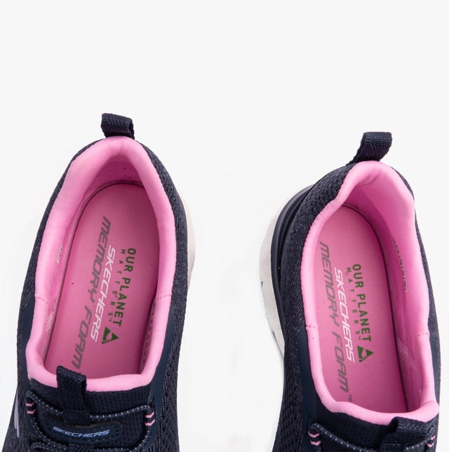 Skechers 150120/NVPK SUMMITS - NEW NATURE Womens Trainers Navy/Pink

 Upper Material: Knit

Lining Material: Textile

Sole Material: Rubber

Closure/Fastening: Slip-On

Features: Comfort,Vegan,Memory Foam

Toe Shape: Round

Shoe Width: Relaxed

Item Weight: 0.5 KG

Heel Height: Low (2.5-4.9cm)

Shoe Shaft Height: Low Top

Trainer Style: Fitness

Gift Boxed: No
Product Code: 150120/NVPK