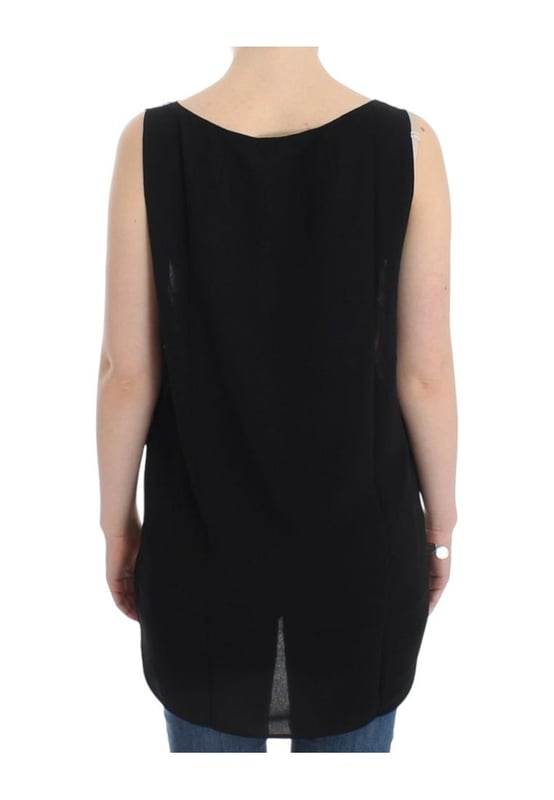 Brand new C&#8217;N&#8217;C COSTUME NATIONAL Sleeveless Logo Top
  Made with 100% polyester
  Multicolor design with logo details
  Made in Italy
  Original tags and store bag included
Material: 100% Polyester