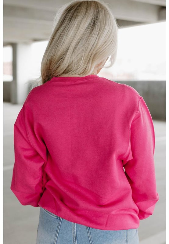 Trendy and eye
  catching design
  Cow & sequin double heart patch on the front
  Soft and cozy feel
  Perfect for lounging or running errands
  Versatile design can be easily mixed and matched
  Available in various chic styles and sizes
  Size chart in CM and INCH provided
Material: 62.7% Polyester 37.3% Cotton