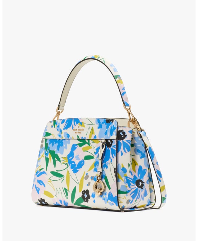 We Love How Classic And Feminine Our Satchels Are. You'll Love How Much Space We've Designed Into Each Of Ours. Choosing Which Color To Get Will Be Your Hardest Decision--And Never What Stuff To Leave Behind., Madison Festival Floral Printed Medium Top Handle Satchel,  Length: 12.19 Cm,  Width: 29.97 Cm,  Height: 21.54 Cm