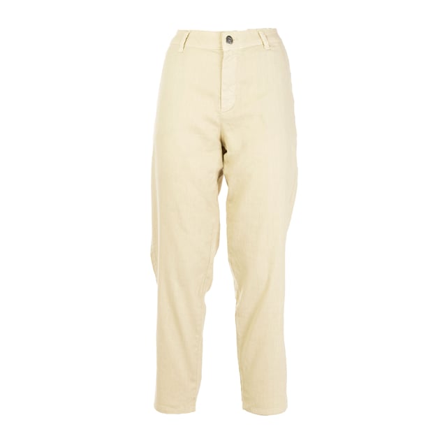 Entdecken Sie die Damenhosen von Reign, die mit Präzision und Hingabe zur Qualität hergestellt werden. Diese Hose ist das Ergebnis exzellenter italienischer Handwerkskunst, die traditionelle handwerkliche Methoden mit hochwertigen Materialien kombiniert. Ein unverzichtbares und langlebiges Kleidungsstück, das Ihre Garderobe mit einem Hauch von dauerhafter Raffinesse bereichert.