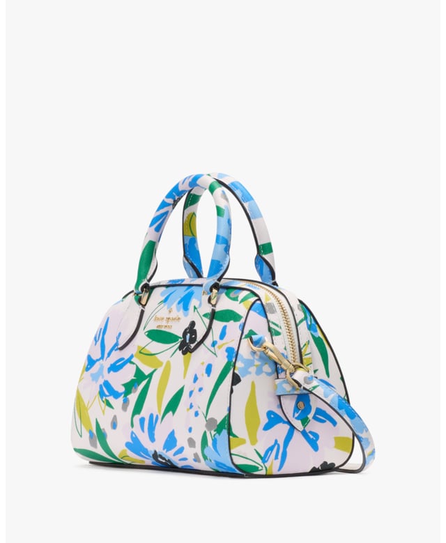 Our Crossbodies Are Perfect If You Want To Carry Your Important Things Without All The Bulk. Plus, Your Hands Are Free To Keep Up With All Your Group Texts And Grip That Vanilla Latte., Madison Festival Floral Printed Small Dolly Duffle Crossbody,  Length: 12.19 Cm,  Width: 23.37 Cm,  Height: 14.22 Cm