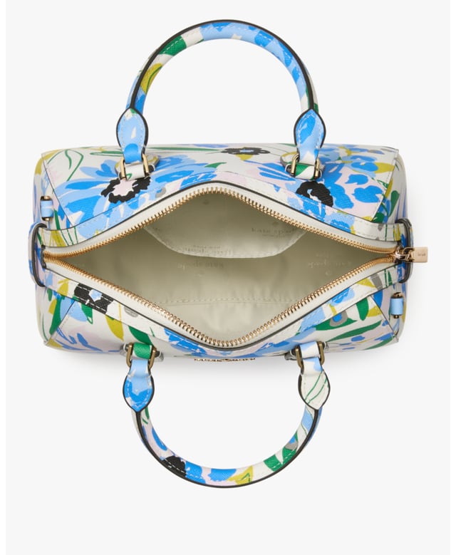 Our Crossbodies Are Perfect If You Want To Carry Your Important Things Without All The Bulk. Plus, Your Hands Are Free To Keep Up With All Your Group Texts And Grip That Vanilla Latte., Madison Festival Floral Printed Small Dolly Duffle Crossbody,  Length: 12.19 Cm,  Width: 23.37 Cm,  Height: 14.22 Cm