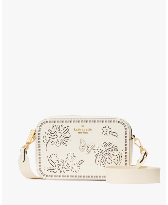 Our Crossbodies Are Perfect If You Want To Carry Your Important Things Without All The Bulk. Plus, Your Hands Are Free To Keep Up With All Your Group Texts And Grip That Vanilla Latte., Madison Festival Floral Perf Mini Camera Bag,  Length: 5.59 Cm,  Width: 19.30 Cm,  Height: 12.70 Cm