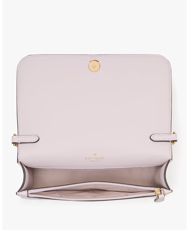 Our Crossbodies Are Perfect If You Want To Carry Your Important Things Without All The Bulk. Plus, Your Hands Are Free To Keep Up With All Your Group Texts And Grip That Vanilla Latte., Madison Saffiano Leather Willow Small Flap Crossbody, Metal Pinmount With Spade Logo, 8 Credit Card Slots, Front Zip Compartment, Back Slip Pocket,  Length: 5.00 Cm,  Width: 20.00 Cm,  Height: 12.50 Cm