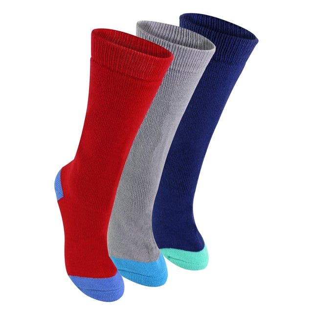 Kids Plain Wellington Socks - Warm, Durable, and Perfect for Outdoor Adventures: Keep your child’s feet warm and comfortable during outdoor activities with these Kids Plain Wellington Socks, specifically designed for wearing with wellington boots. These socks are made from high-quality, thick materials that provide excellent insulation, ensuring your child’s feet stay cozy even in cold or damp conditions. Whether they’re splashing in puddles, exploring muddy paths, or enjoying winter walks, these wellington socks are the ideal companion for any outdoor adventure. Their plain design ensures they can easily be paired with any type of boot or outfit. With their soft and durable fabric, these socks are built to withstand the rigors of outdoor play. The snug fit ensures they stay in place while your child is on the move, offering comfort without the worry of slipping or bunching. The reinforced heel and toe areas add extra durability, making these socks a long-lasting choice for active kids. Whether for everyday wear or outdoor excursions, these socks are an essential winter accessory to keep little feet warm and dry. Extra Product Details:. Thick, Insulating Fabric for Warmth Perfect Fit for Wearing with Wellington Boots Reinforced Heel and Toe for Durability Soft and Comfortable Ideal for Outdoor Activities in Cold Weather Plain Design for Easy Pairing with Boots Durable Construction for Long-Lasting Use
