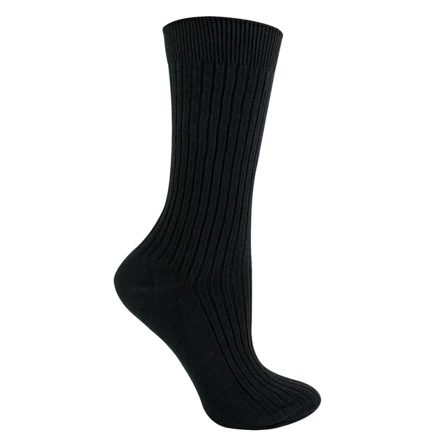 Sock Snob - 6 Pack Kids 100% Cotton Crew Socks: Sock Snob brings you the perfect solution for your kids' everyday needs with these 100% cotton crew socks. Designed with comfort and style in mind, these super soft socks are ideal for keeping your little ones' feet cozy and happy all day long. These premium quality socks are made entirely from natural cotton, which is renowned for its unparalleled softness and moisture-wicking properties. This makes them perfect for long days at school, playdates, or simply lounging around the house. With these socks, your kids will experience minimal irritation and maximum comfort, allowing them to focus on their day without any distractions. Crafted from a soft and breathable cotton fabric, these socks ensure a gentle, super-soft feel against your child's skin, keeping their feet comfy and fresh throughout the day. The moisture-wicking nature of cotton helps keep their feet cool and dry, preventing discomfort from sweat and ensuring they stay fresh from morning until night. Additionally, the loose top design ensures that these socks don't leave any uncomfortable constriction rings around their ankles, even after extended wear. These versatile socks are perfect for everyday wear, whether as a light, breathable option for warmer days or as a dependable layer under shoes for school or play. Each pack includes 6 pairs of socks, available in sizes for kids aged 3-7 years and 8-11 years. Plus, they are machine washable, making them a practical and easy choice for busy parents. Extra Product Details: Sock Snob Kids 100% Cotton Crew Socks Super Soft Feel Moisture-Wicking Properties Loose Top Design 6 Pairs Per Pack Sizes 3-7 Years & 8-11 Years Machine Washable