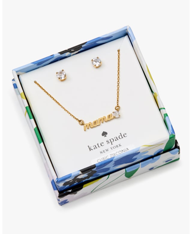 The Finishing Touch To Your Outfit. And The Reason For All The Oohs And Aahs., Pendant And Studs Set - Boxed
