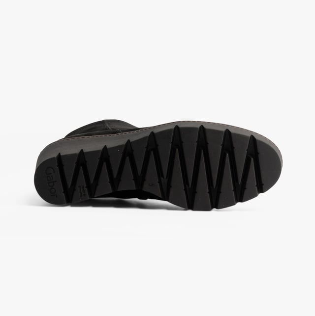 Gabor UTOPIA Womens Ankle Boots Black

  
 *   Upper Material: Suede 
 *  Lining Material: Leather 
 *  Sole Material: Rubber 
 *  Closure/Fastening: Zip 
 *  Features: Comfort,Breathable 
 *  Heel Type: Wedge 
 *  Toe Shape: Round 
 *  Shoe Width: Regular 
 *  Item Weight: 0 KG 
 *  Heel Height: Medium (5-7.4cm) 
 *  Shoe Shaft Height: Ankle 
 *  Boot Style: Ankle Boots 
 *  Single Or Multi Pack?: Single 
 *  Gift Boxed: No  Product Code: 54.780.17