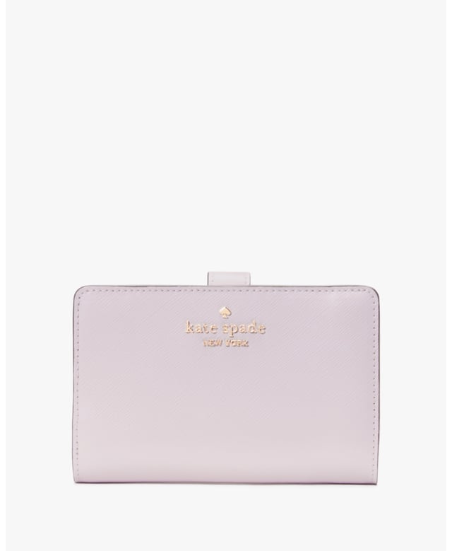 Here's A Place To Stash Concert Tickets, Photographs, Secret Love Notes...Oh, And Credit Cards Of Course., Madison Interior Festival Floral Printed Medium Compact Bifold Wallet,  Length: 3.05 Cm,  Width: 14.22 Cm,  Height: 9.14 Cm