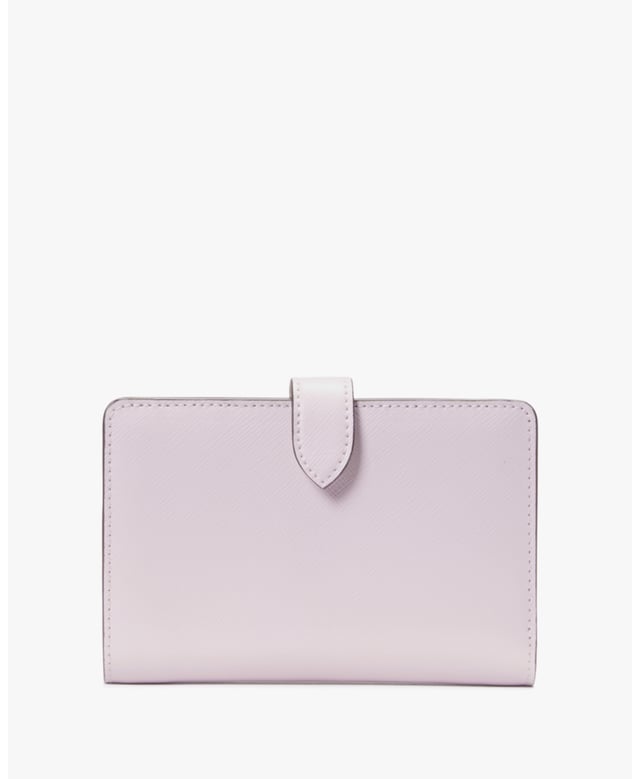 Here's A Place To Stash Concert Tickets, Photographs, Secret Love Notes...Oh, And Credit Cards Of Course., Madison Interior Festival Floral Printed Medium Compact Bifold Wallet,  Length: 3.05 Cm,  Width: 14.22 Cm,  Height: 9.14 Cm