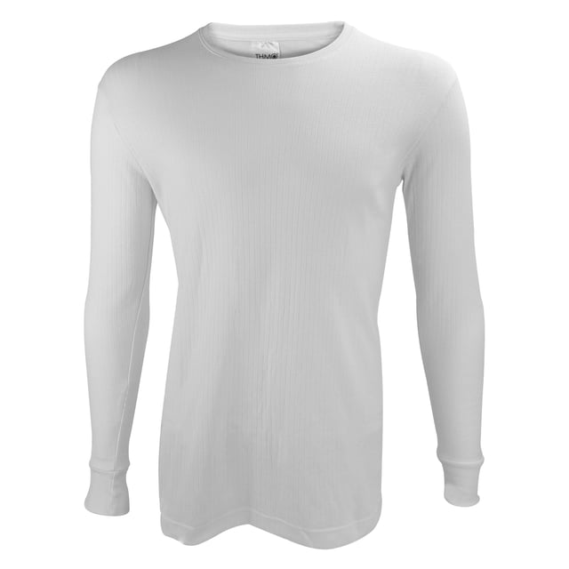 THMO - Kids Long Sleeve Thermal Top: Whether they’re braving the great outdoors or just seeking extra warmth and comfort at home, the THMO Kids Original Thermal Underwear Top is your child’s go-to solution for a warmer life. Crafted from high-quality micro-fleece fabric, this thermal top boasts exceptional stretch properties and comfort seams, ensuring unrestricted movement and a snug, non-chafing fit that's perfect for layering beneath your clothing. So they can say goodbye to discomfort and hello to warmth!. Featuring advanced moisture and odour management technology, this thermal top keeps them dry and fresh throughout the day, making it an ideal choice for active lifestyles, chilly environments and snowball fights.. But the true secret to our warmth lies within our expert brushing process, which creates a luxurious fur-like pile that traps more warm air close to your skin, maximising thermal performance and comfort for prolonged warmth. These Kids thermal tops are available in Black or White and are made from 52% Polyester & 48% Cotton. They come in 5 Kids sizes: 3-4 Years, 5-6 Years, 7-8 Years, 9-11 Years, 12-13 Years and are Machine Washable at 30°C. Extra Product Details: THMO Kids Thermal Underwear Top Micro-Fleece Fabric Comfort Stretch & Seams Moisture & Odour Management Ideal For Winter Super Soft & Warm Available In Black & White 5 Kids Size Options