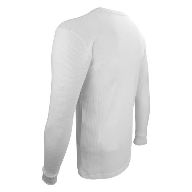 THMO - Kids Long Sleeve Thermal Top: Whether they’re braving the great outdoors or just seeking extra warmth and comfort at home, the THMO Kids Original Thermal Underwear Top is your child’s go-to solution for a warmer life. Crafted from high-quality micro-fleece fabric, this thermal top boasts exceptional stretch properties and comfort seams, ensuring unrestricted movement and a snug, non-chafing fit that's perfect for layering beneath your clothing. So they can say goodbye to discomfort and hello to warmth!. Featuring advanced moisture and odour management technology, this thermal top keeps them dry and fresh throughout the day, making it an ideal choice for active lifestyles, chilly environments and snowball fights.. But the true secret to our warmth lies within our expert brushing process, which creates a luxurious fur-like pile that traps more warm air close to your skin, maximising thermal performance and comfort for prolonged warmth. These Kids thermal tops are available in Black or White and are made from 52% Polyester & 48% Cotton. They come in 5 Kids sizes: 3-4 Years, 5-6 Years, 7-8 Years, 9-11 Years, 12-13 Years and are Machine Washable at 30°C. Extra Product Details: THMO Kids Thermal Underwear Top Micro-Fleece Fabric Comfort Stretch & Seams Moisture & Odour Management Ideal For Winter Super Soft & Warm Available In Black & White 5 Kids Size Options