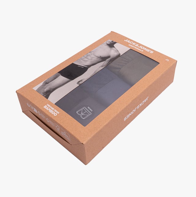 Jack &amp; Jones Jack &amp; Jones BASIC BAMBOO Mens 3 Pack Trunks Forest Nightl&gt;
Closure/Fastening: Pull-On
Features: Comfort
Item Weight: 0.11 KG
Clothing Fit: Regular
Single Or Multi Pack?: 3 Pack
Gift Boxed: No
Material Composition: 65% Viscose, 30% Cotton, 5% Elastane
Underwear Type: TrunksProduct Code: 12198852-FNGHT
Clothing Type: Underwear
Closure/Fastening: Pull-On
Features: Comfort
Item Weight: 0.11 KG
Clothing Fit: Regular
Single Or Multi Pack?: 3 Pack
Gift Boxed: No
Material Composition: 65% Viscose, 30% Cotton, 5% Elastane
Underwear Type: TrunksProduct Code: 12198852-FNGHT
Clothing Type: Underwear
Closure/Fastening: Pull-On
Features: Comfort
Item Weight: 0.11 KG
Clothing Fit: Regular
Single Or Multi Pack?: 3 Pack
Gift Boxed: No
Material Composition: 65% Viscose, 30% Cotton, 5% Elastane
Underwear Type: TrunksProduct Code: 12198852-FNGHT