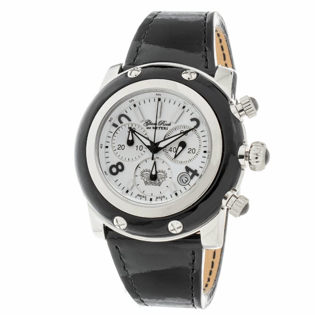 Glam Rock GR10101BL - Herrenuhr Quarz aus Edelstahl• Material: Edelstahl• Glas: Saphir• Armband: Leder• Farbe: Silber Schwarz• Wasserbeständigkeit: 100 m (10 ATM)• Gehäusegröße: 46 mm